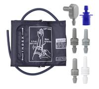 Huiguli Manicotto Pressione Sanguigna, 22-52 cm Pressione Sanguigna Accessori, Misuratore Pressione Braccio con 6 Giunti Extra, Compatibile con Misuratore Pressione Omron