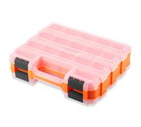 Huiguli Scatola di Assortimento a Doppia Faccia, 34 Scomparti Organizer per Uten