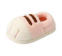 Huihong Pantofole Donna Invernali Pelose Morbide Antiscivolo Peluche Comode Calde Ciabatte Uomo Inverno Velluto Elegante Taglie Forti Interno Casa Casuale Animal Mignon Ragazza Scarpe (42)