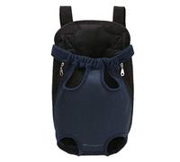 huihuijia Borsa per Cani Marsupio per Cani Trasportino per Cani di Piccola Taglia Dog Travel Carrier Borsa da Viaggio per Cani Deep Blue,Small