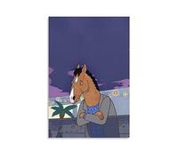 HUIHUO Poster a tema anime BoJack Horseman, la commedia più divertente e triste, poster da appendere, decorazione per camera da letto, regalo, 30 x 45 cm