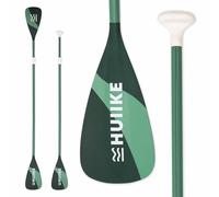 HUIIKE Pagaia SUP 2 in 1 Remi Alluminio Pagaia Doppia per SUP Remo Smontabile in 4 Pezzi | Remo Kayak, Canoa, Tavola Gonfiabili Regolabile Resistente | Accessori Stand Up Paddle Board Ripiegabili