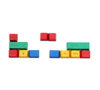 huiingwen 10 pezzi di ricambio per tastiera meccanica in PBT RGBY, colore OEM profilo Dyesub ALT CTRL Shift ESC