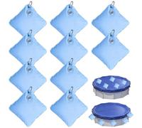HUIKUANGEU Pesi per Copertura Piscina,10 Pezzi Pesi per Coperture per Piscine,Pesi per La Copertura della Piscina in PVC,Pesi di Copertura Piscina Borsa Sospesa,per Copertura Piscina Fuori Terra