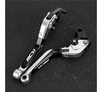 HUILA Leve freno e frizione regolabili, pieghevoli ed estensibili for moto RVT1000, estremità delle manopole del manubrio for RC51 RVT1000 SP 2000-2006(Green)