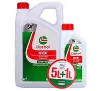 Castrol Olio Motore - Castrol Gtx - 10W-40 A3/b4 - 5l+1l - 057026 S_0294_CAS4008
