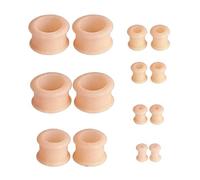 HUILLIGHT Flesh Tunnel Silicone 14 Pezzi Dilatatori Orecchie Set 7 Misure 5-16 mm Plug Orecchio Morbidi Double Flare Piercing Uomo Donna Accessori Espansione Orecchie