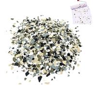 HUILLIGHT Scaglie Decorative per Vernice per Cemento e Pavimenti in Resina Epossidica, 500 g, Multicolore, 1-3 mm, per Pareti e Pavimenti, Uso Interno ed Esterno, per Fai da Te e Professionisti