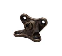 HUIMIMA Staffa angolare for mobili, rinforzo angolare, 1 pz. Staffa angolare in lega di zinco Codice angolare Connettore tre in uno Accessori for mobili(Green Bronze)