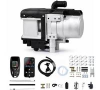 HUINGTON Riscaldatore del Liquido di Raffreddamento idronico 12V/24V 6KW | Kit Riscaldamento Diesel for Parcheggio Acqua, con telecomando da 80 m e interruttore LCD for camion e camper