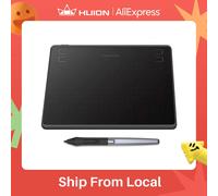 HUION HS64 Tavolette grafiche da 6x4 pollici Strumenti per pittura con tablet per telefono con stilo senza batteria per Android Windows e macOS