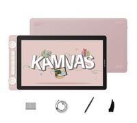 HUION Kamvas 13 (Gen 3) Tavoletta da disegno con schermo, tavoletta grafica completamente laminata con vetro in tela anti-scintillio, PenTech 4.0, 16384 Pen Pressure, doppio quadrante e tasti