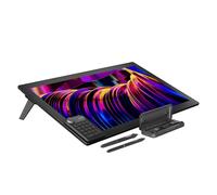 HUION Kamvas Pro 27 4K UHD Risoluzione Tavoletta Grafica con Schermo, con doppia penna PenTech 4.0 e 16384 livelli di pressione, Vetro antiriflesso di 2a generazione e schermo multi-touch per artisti