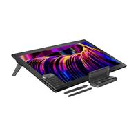 HUION KAMVAS Pro 27 4K UHD Tavoletta da disegno con schermo, penna PenTech 4.0 senza batteria con tablet grafico antiriflesso di seconda generazione, schermo multi-touch 98% Adobe RGB per artisti