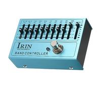 HUIOP 10-Band EQ Guitar Effect Pedal Mini Equalizzatore per chitarra con True Bypass per corpo in lega di alluminio per chitarra basso - BAND CONTROLLER,Pedale effetto chitarra