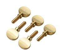 HUIOP 5pcs viti di serraggio del collo del sassofono in ottone Parti di ricambio per sassofono Attacco in rame per il collo del ricevitore Vite di fissaggio universale per sassofono tenore contralto s