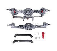 HUIOP Aggiornamento degli Assi a Portale Anteriore e Posteriore in Lega di Alluminio Dell'asse RC per Axial SCX10II RGT 86100 GEN8 736g (#2)
