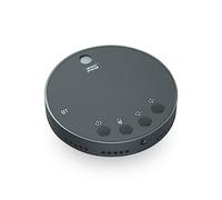 HUIOP Altoparlante del Computer,Desktop USB Vivavoce per conferenze Microfono BT Condensatore omnidirezionale a 360° Plug & Play PC Microfono per Computer con Altoparlante Funzione di