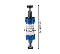 HUIOP Aluminum Central Bottom Bracket, Doppia Caratteristica Impermeabile | Durevole, manicotto del cuscinetto integrato, antipolvere, previene l\'erosione, per il ciclismo