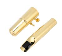 HUIOP Bocchino in Metallo per Sassofono Tenore con Timbro Brillante per Suonare Velocemente e Professionisti, Accessori Fiati in Ottone Sassofonisti Tenore