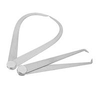 HUIOP Calibri Esterni per Giunti in Acciaio Inossidabile 6 Pollici, Set di Strumenti di Misurazione 2 Pezzi per Diametro del Cilindro o Larghezza del Foro, Realizzati in Acciaio