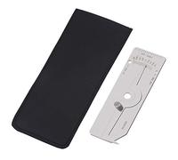 HUIOP Calibro di Saldatura di Precisione in Acciaio Inossidabile, Calibro di Ispezione della Saldatura, Strumento di Misurazione del Calibro di profondità del Sottosquadro Ad Alta