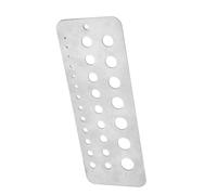 HUIOP Calibro per Trapano in Acciaio Inossidabile con Indice di 29 Dimensioni, Robusto e Robusto, Design Facile Appendere, Misurazione Accurata per il Calibro del Diametro del Filo