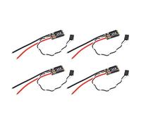 HUIOP Capacità Anti-jamming Migliorata, ESC Senza Spazzole da 45A Placcato in Oro, LED RGB, BLHeli S DShot 150 300 600, Chip di Controllo Ad Alta velocità, Corrente Continua Attiva,