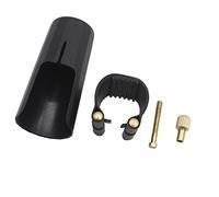 HUIOP Chiusura per Legatura del bocchino + Cappuccio per bocchino per bocchino per Sassofono Sax Contralto,Legatura Sax