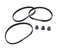 HUIOP Cinghia Dentata 535-5M-15, Cinghia Dentata e Set di Pulegge Ad Alta Efficienza di Trasmissione per un Trasferimento Preciso della Potenza, Trasmissione Stabile con Buffering e