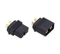 HUIOP Connettore Maschio e Femmina XT60H per Modelli di Auto e Telecomandati, Combinazione di Spine Durevole Versatile, 1 Paio,