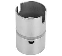 HUIOP Convertitore per Canna Pesca Marina Girevole Girevole a 360 Gradi per Portacanna, Segue la Traiettoria con Rullo, profondità Perno 1-1/2 Pollice, Installazione Facile, Acciaio