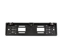 HUIOP Cornice della targa,Telecamera di backup con porta targa europea Telecamera di retrovisione a 12 LED con sensore di parcheggio del sistema radar retromarcia