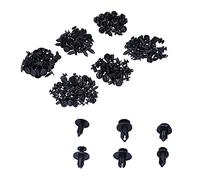 HUIOP Fermaglio a Spinta Fender, Kit di Clip per Auto 190PCS | Robusto materiale ABS, versatile per parafango, cofano, parti più fredde, facile da usare