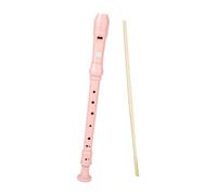 HUIOP Flauto Soprano a 8 Fori, Flauto acuto in Do, clarinetto Soprano con Bastoncino per la Pulizia, Resina ABS per Principianti, Professionisti, diteggiatura in Si, Strumento per Flauto Dolce in Do