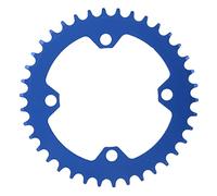 HUIOP FMFXTR Stretta e Larga 38T per Bici da Strada e Mountain Bike, Lega di Alluminio Resistente, Migliora la Trazione la stabilità, Perfetta per gli Appassionati (Blu)