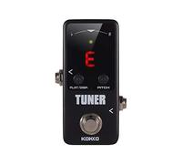 HUIOP FTN2 MINI Pedale sintonizzatore per chitarra cromatica con display a LED True Bypass Pedale effetti per chitarra Accessori strumenti musicali,pedale sintonizzatore