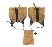 HUIOP Ghette per le Gambe Copripiedi a Prova di Sabbia Manicotto per Gambe da Deserto Rivestito in Silicone con Protezione Completa attività All'aperto (#1)