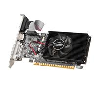 HUIOP GT210 - Scheda grafica da 1 GB/DDR3/64 bit per scheda di memoria video per computer, supporta porte HD + VGA + DVI-D per l'intrattenimento dell'ufficio, scheda video