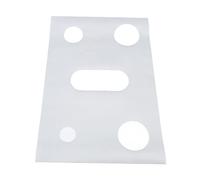 HUIOP HUIOP Copertura per Fornello a Gas, Protezione Riutilizzabile Resistente Al Calore in PTFE, Antiaderente, Ecologica, Compatibile con a Gas, Igienica, Vestibilità Personalizzata, Design