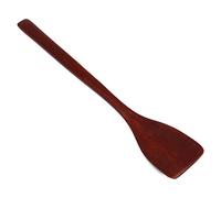 HUIOP HUIOP Spatola in Legno, Manico Termico, Resistente Alle Alte Temperature con Utensili da Pala per Cucinare, Cuocere Al Forno, Friggere (Rossa)