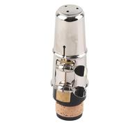 HUIOP Kit Bocchino Professionale per Clarinetto con Legatura Resistente e Cappuccio per Principianti e studenti. Accessorio Nero Portatile