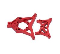 HUIOP Kit Torre Ammortizzatore Anteriore Posteriore, Aggiornamento Durevole in Lega di Alluminio per Auto RC LOSI 1/10 22S 2WD, Miglioramento delle Prestazioni di Assorbimento degli Urti, 2 unità