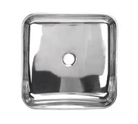 HUIOP Lavello in Acciaio Inossidabile di Grande capacità Interni Spaziosi Ideale per Cucine Commerciali di Yacht, 12,28x12,28x3,39 Pollici