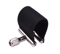 HUIOP Legatura per sassofono Legatura per sax compatta e durevole per bocchino in metallo per sassofono contralto