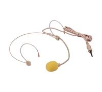 HUIOP microfono per cappelleria, Microfono a condensatore con microfono di buona qualità con interfaccia da 3,5 mm per trasmettitore wireless per zaino