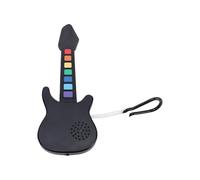 HUIOP Mini Chitarra Pieghevole Portachiavi Pianoforte Portatile Modello di Chitarra in Silicone con Chip , Strumento Musicale Tascabile per Bambini Adulti, Ideale per Imparare Ovunque (Versione a