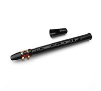 HUIOP Mini sassofono tascabile nero Piccolo sax portatile con borsa da trasporto nera Strumento a fiato,strumento a fiato