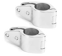 HUIOP Morsetto Scorrevole a Ganascia Superiore Bimini in Acciaio Inossidabile, Raccordo per Ferramenta per Barche per Yacht Commerciali Gonfiabili, Resistenza alla Corrosione Superiore (22MM)