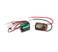HUIOP Motore A Spazzole ESC Combo Motore A Spazzole 540 Ad Alte Prestazioni con ESC da 65 per Axial Scx10 90046 Ferro Rame Plastica Verde 7,2-7,4 V 12 V 43 X 30 X 28 Mm 1 540 1 da 65 Manuale Utente